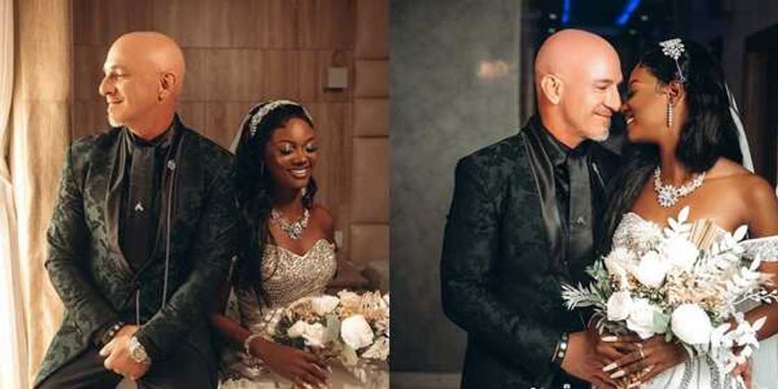 White man who looks like Jeff Bezos marries his Nigerian lover