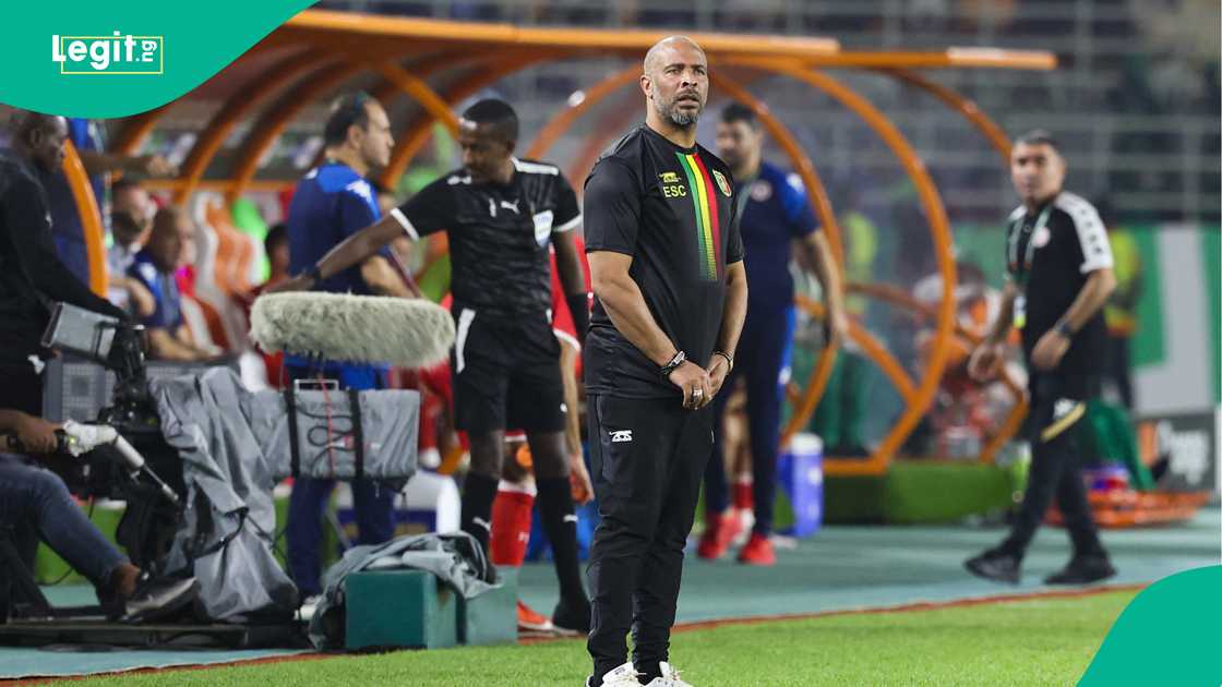 Eric Chelle, Mali, Tunisia, Amadou Gon Coulibaly Stadium, Korhogo, Ivory Coast, AFCON 2023. Eric Chelle, Mali, Tunisia, Amadou Gon Coulibaly Stadium, Korhogo, Ivory Coast, AFCON 2023.