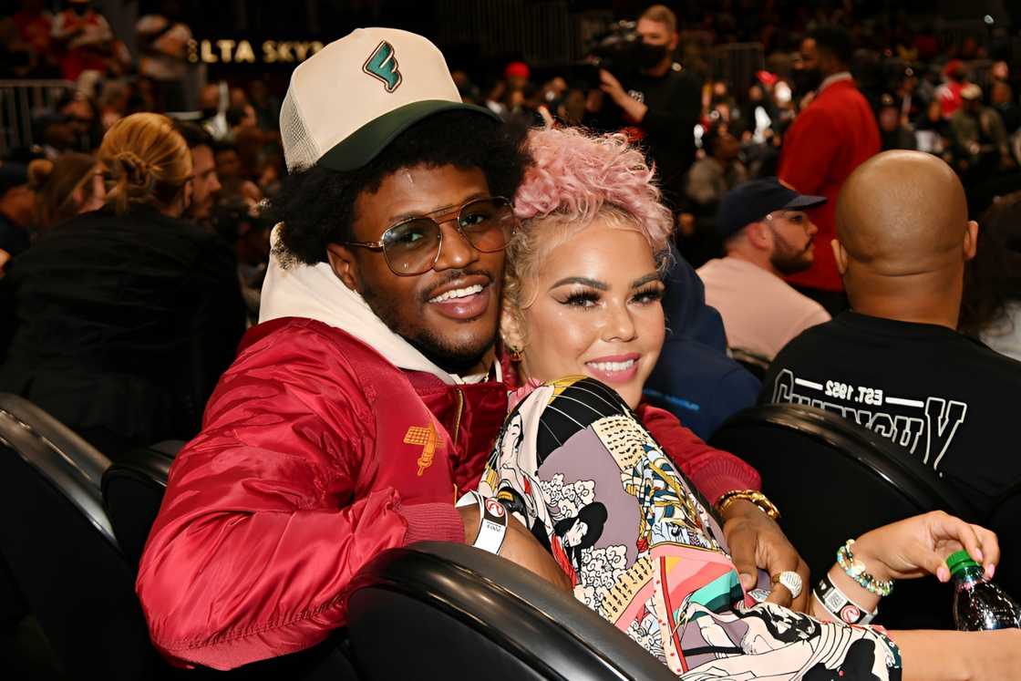 Comedian and TV personality DC Young Fly and his partner, Jacky Oh Comedian and TV personality DC Young Fly and his partner, Jacky Oh