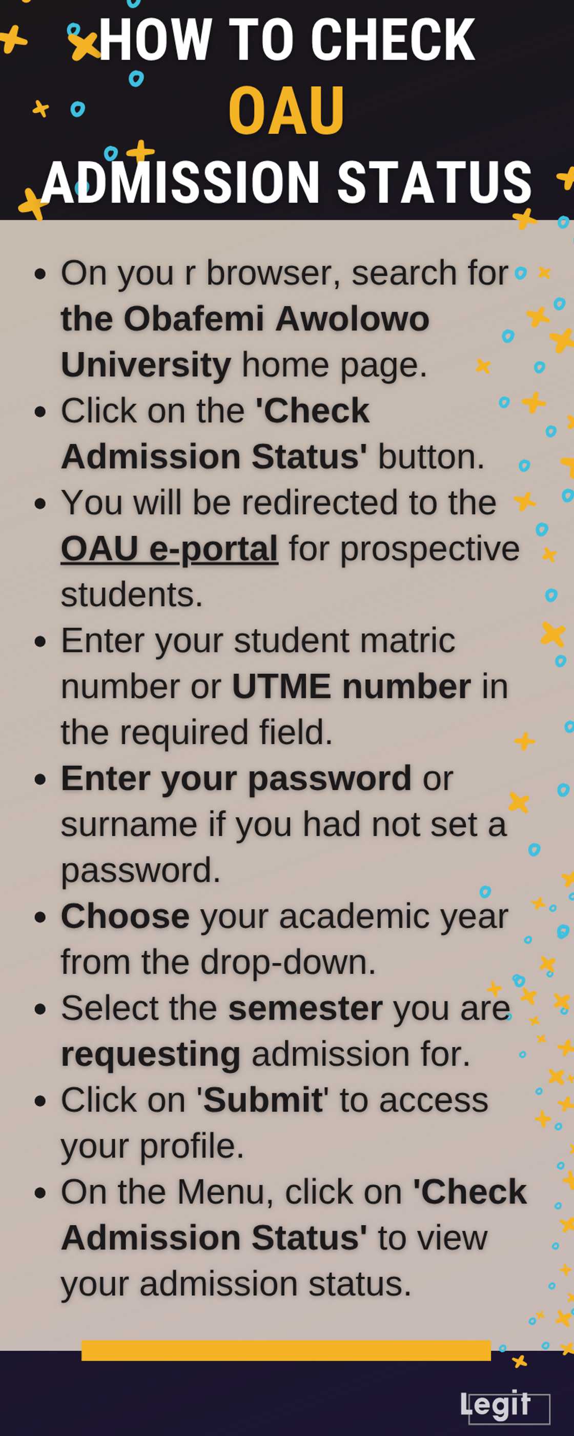 Obafemi Awolowo University e-portal