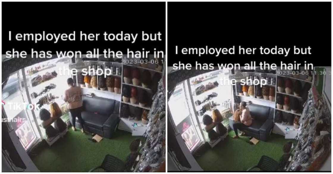Hair vendor, camera, new lady Hair vendor, camera, new lady