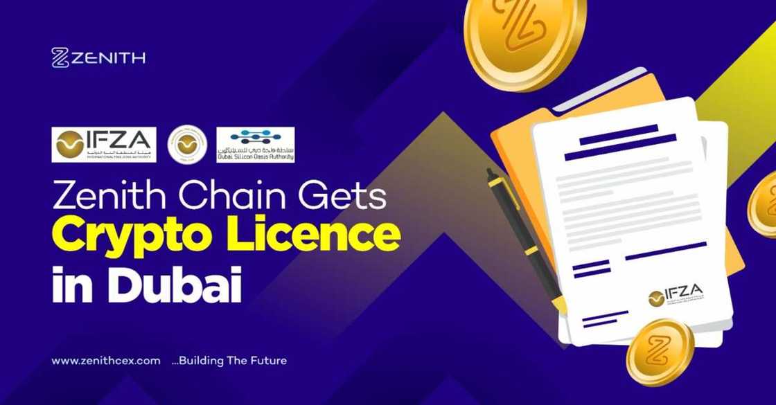 Crypto: Zenith Chain Finally Obtains Dubai Trade Licence