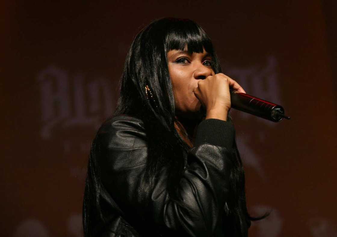 Jean Grae attends The Apollo Lounge hosted by Talib Kweli Jean Grae attends The Apollo Lounge hosted by Talib Kweli