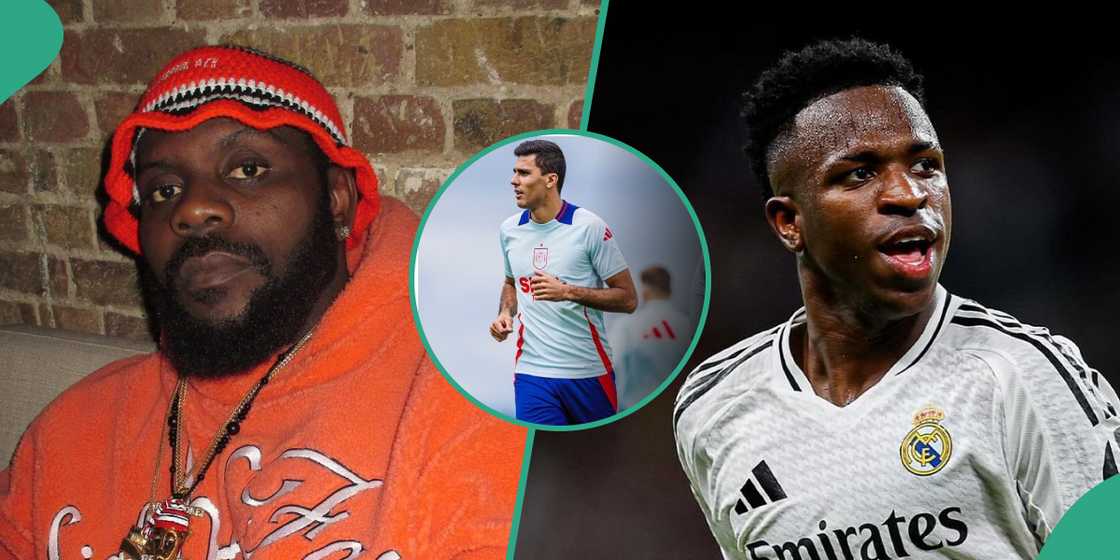 Odumodublvck reacts to Vinicius Junior loss. Odumodublvck reacts to Vinicius Junior loss.