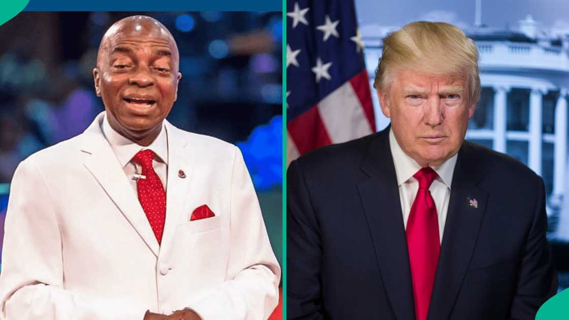 Bishop Oyedepo trends as he reacts to President Donald Trump's airstrike against terrorists in Nigeria.