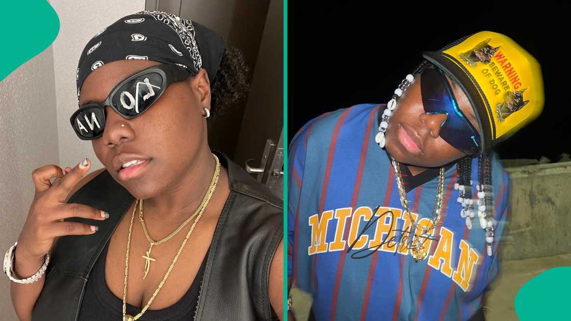 Teni rocks simple outfits