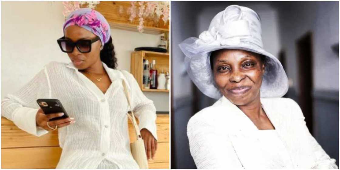 Jemima Osunde and Mummy G.O Jemima Osunde and Mummy G.O