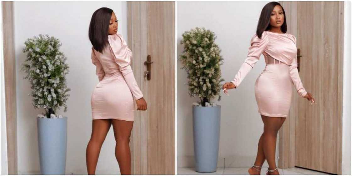 BBNaija’s Esther responds to troll who slammed her for praising her body (photos) BBNaija’s Esther responds to troll who slammed her for praising her body (photos)