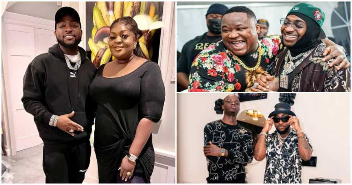 Friends celebrated Davido Friends celebrated Davido