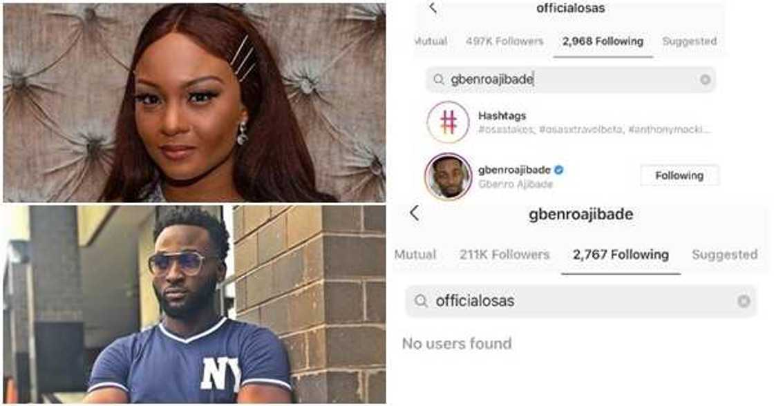 Actress Osas Ighodaro finally removes husband Gbenro Ajibade’s name from social media profile Actress Osas Ighodaro finally removes husband Gbenro Ajibade’s name from social media profile