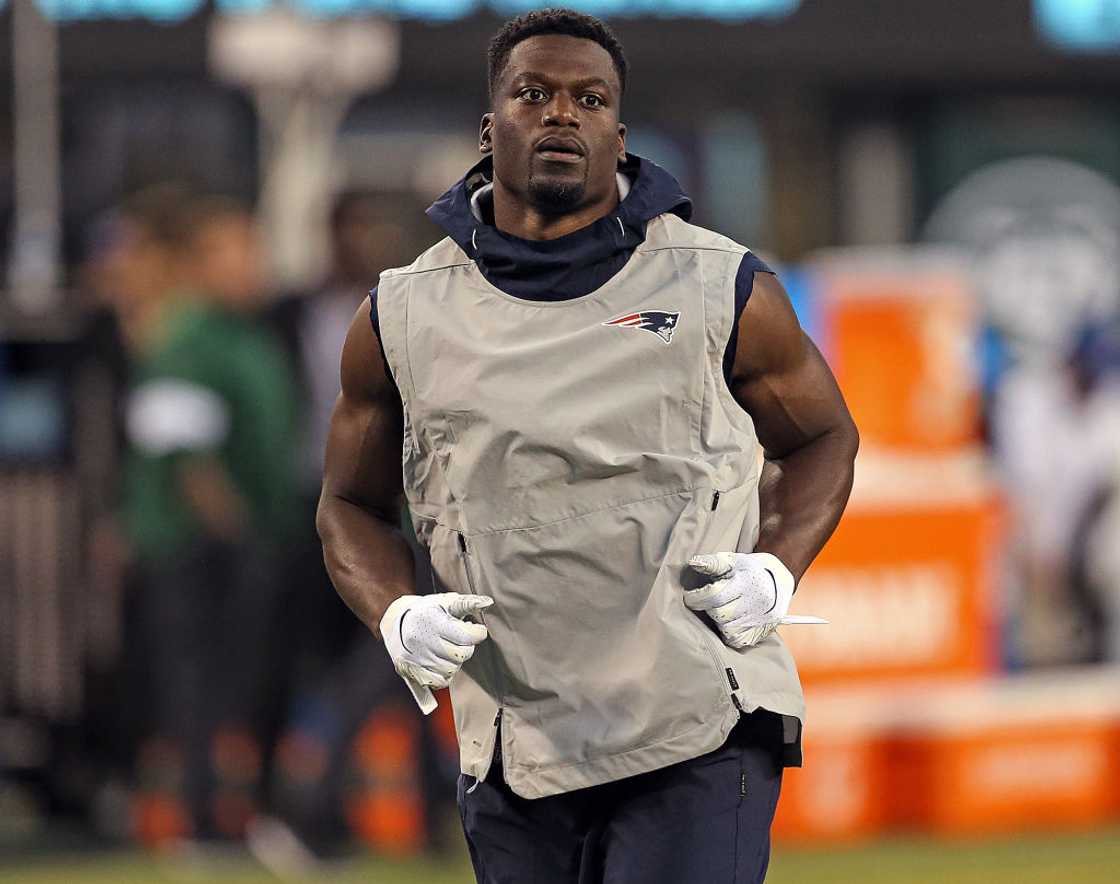 Benjamin Watson at MetLife Stadium in East Rutherford, New Jersey.