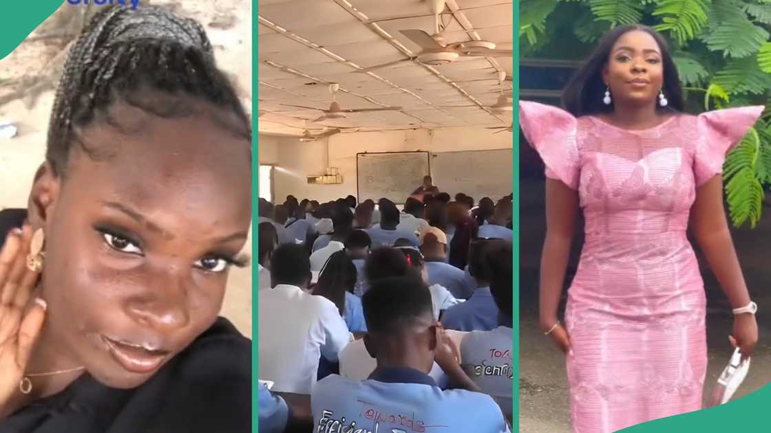 Video of 21-year-old Nigerian lady lecturing at state university emerges