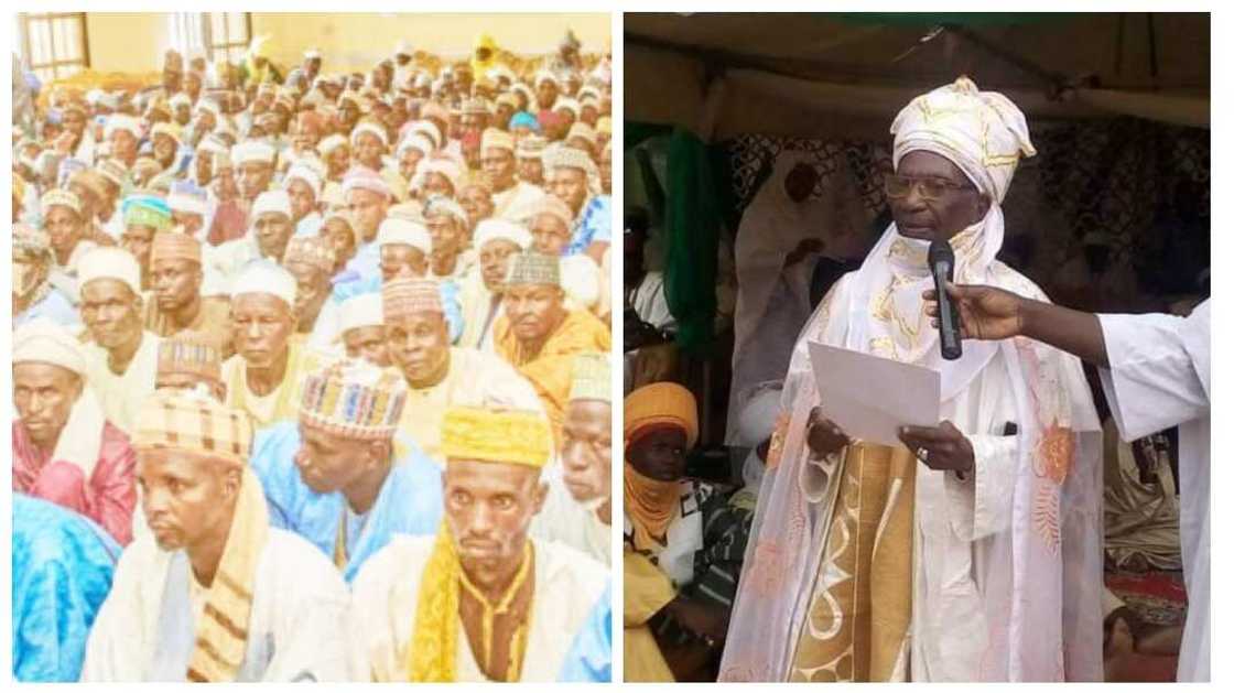 Sarkin Ningi, Alhaji Yunusa Muhammadu Danyaya, ya gana da Masu Unguwanni.