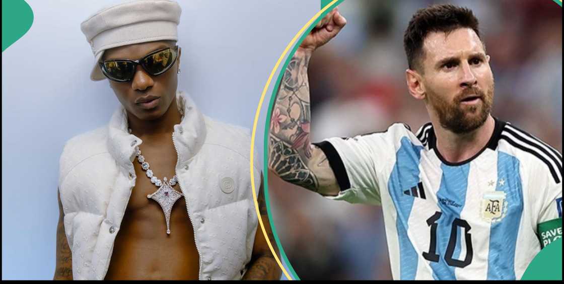 Wizkid, Lionel Messi Wizkid, Lionel Messi