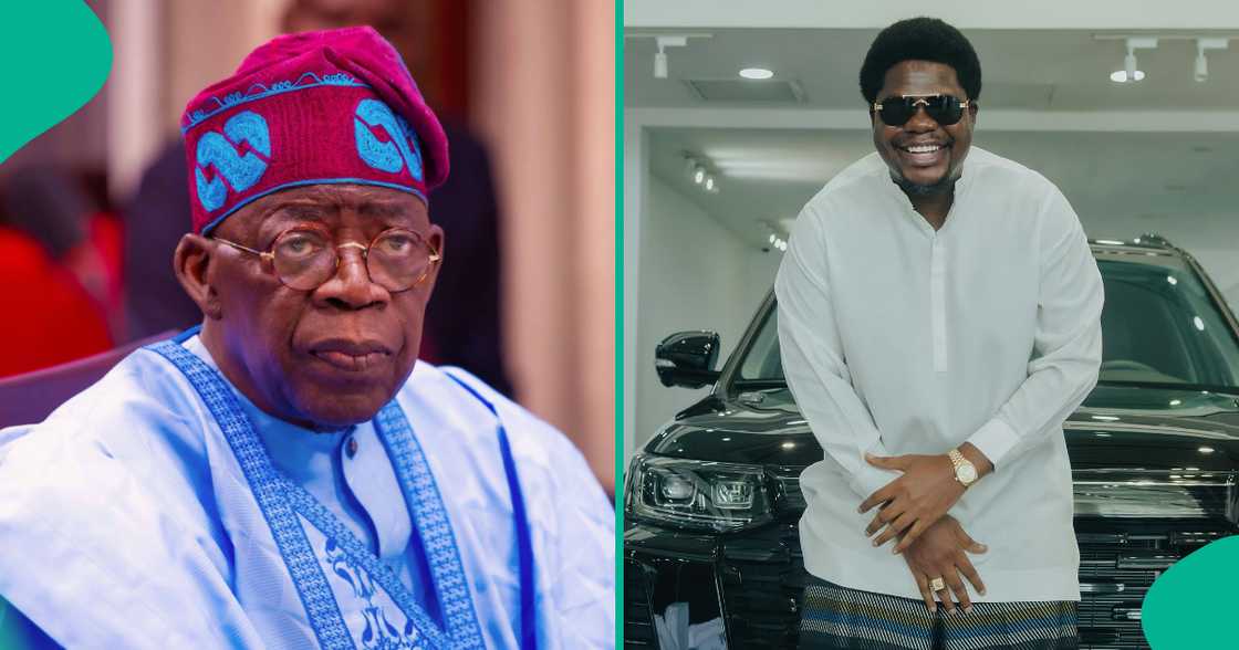 Nigerian comedian Mr Macaroni digs up President Bola Tinubu's old tweets about PDP as he tackles the ruling APC-led government. Nigerian comedian Mr Macaroni digs up President Bola Tinubu's old tweets about PDP as he tackles the ruling APC-led government.