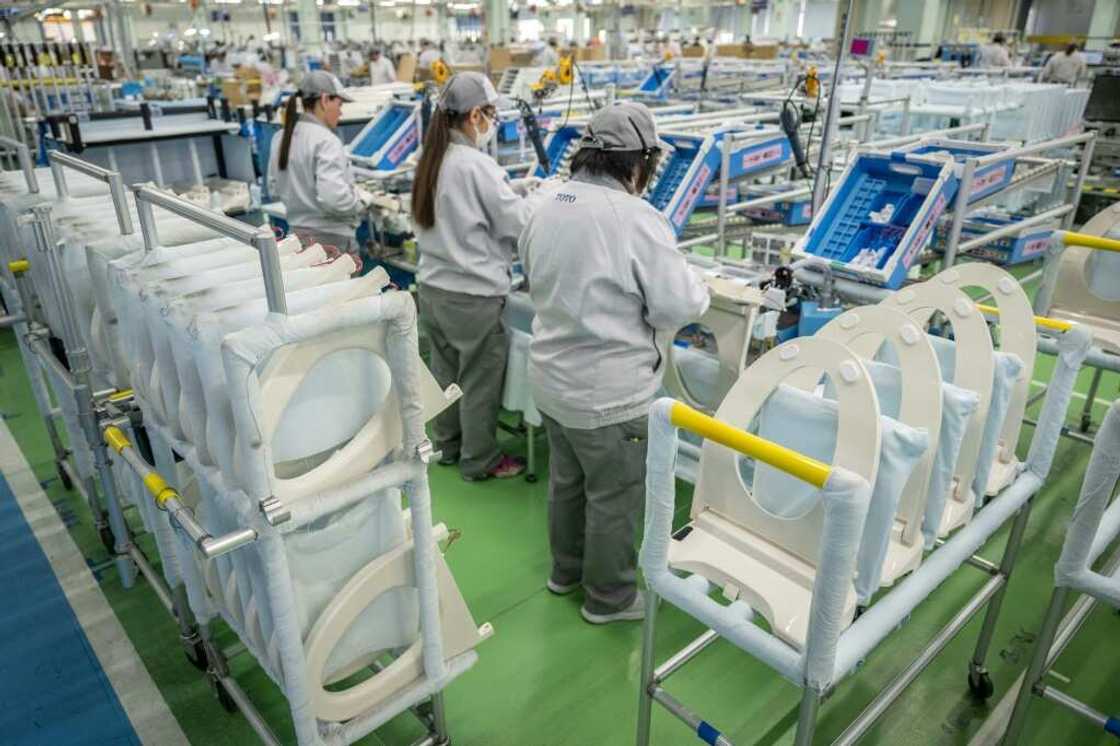 Japanese company TOTO says overseas revenue for toilets has roughly doubled from 100 billion yen ($673 million) in 2012 Japanese company TOTO says overseas revenue for toilets has roughly doubled from 100 billion yen ($673 million) in 2012
