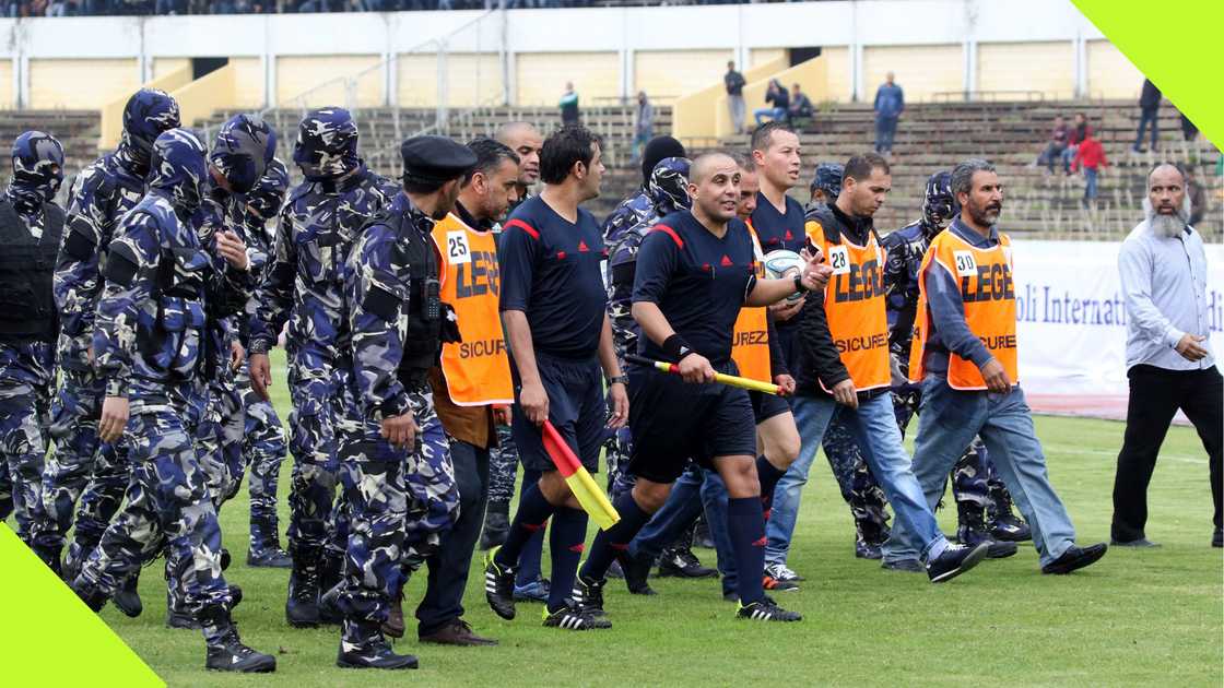 Libya forces, Libya's Al Ahli, Ghana's Hearts of Oak SC, International Stadium, Tripoli, Libya. Libya forces, Libya's Al Ahli, Ghana's Hearts of Oak SC, International Stadium, Tripoli, Libya.