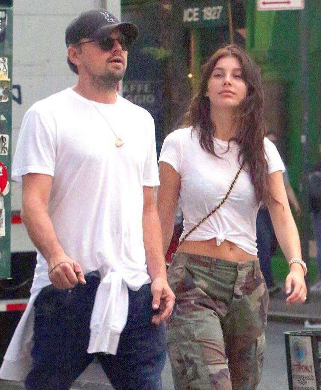 Leonardo DiCaprio and Camila Morrone