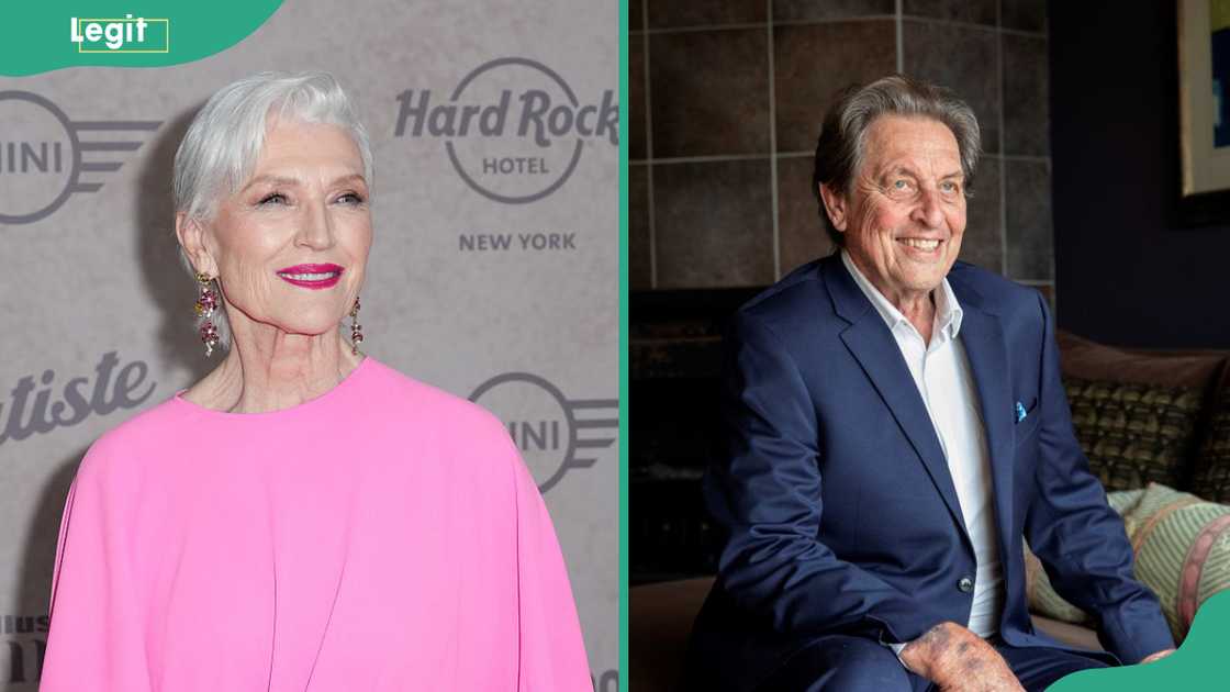 Maye Musk in New York, New York (L). Errol Musk in South Africa on 26 May 2022 (R). Maye Musk in New York, New York (L). Errol Musk in South Africa on 26 May 2022 (R).