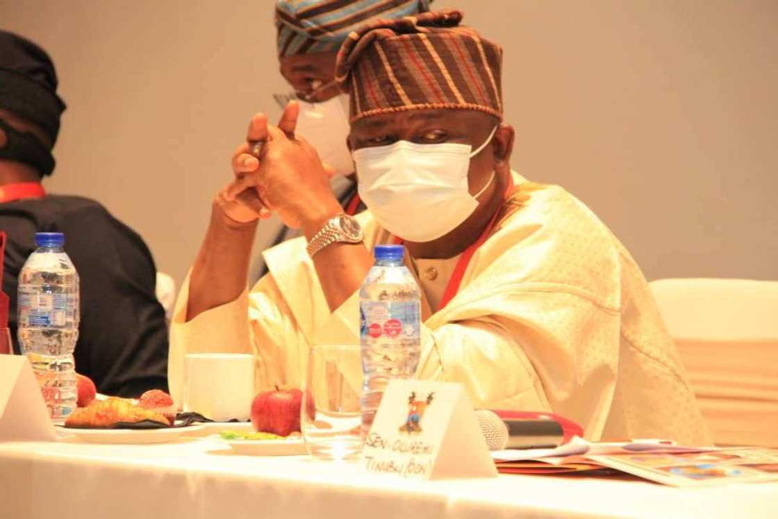 Nigerians have started reacting as Senator Solomon Olamilekan buys APC governorship nomination form. Nigerians have started reacting as Senator Solomon Olamilekan buys APC governorship nomination form.