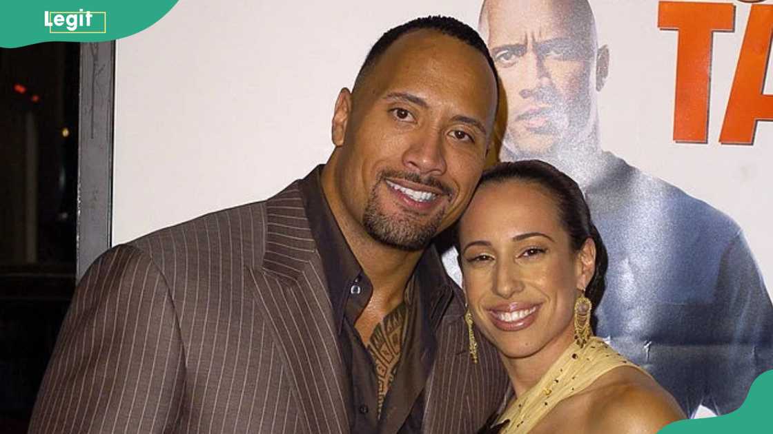 Dwayne "The Rock" Johnson and Dany Johnson at Grauman's Chinese Theatre