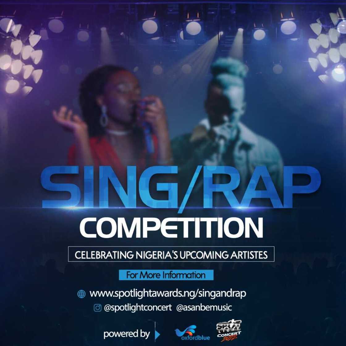 Spotlight Concert & Award launches Sing/Rap Competition for Upcoming Musicians