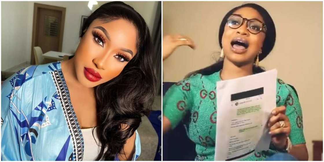 Tonto Dikeh, Tonto Dikeh says she paid for the wedding between she and Churchill Olakunle