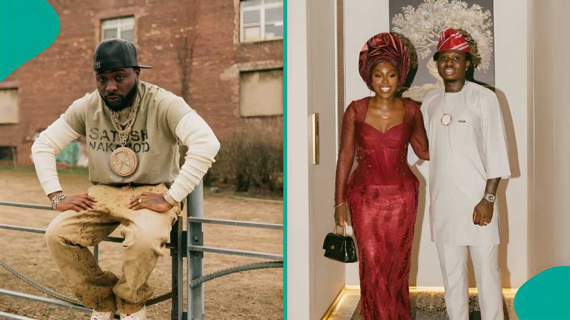 Zlatan’s wedding video captures Davido in a moment fans can’t stop discussing