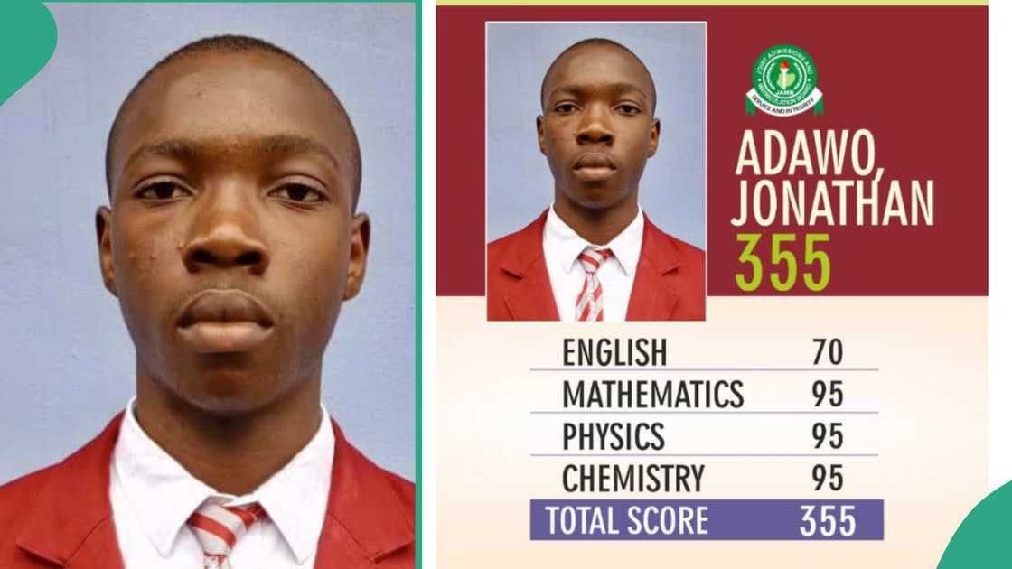 Boy who did well in JAMB and WAEC.