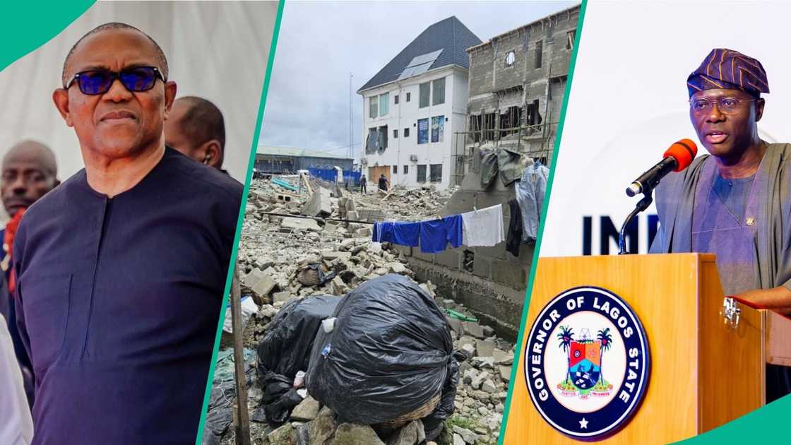 The Lagos state government tackles Peter Obi over his comments on the demolition of the Trade Fair complex.