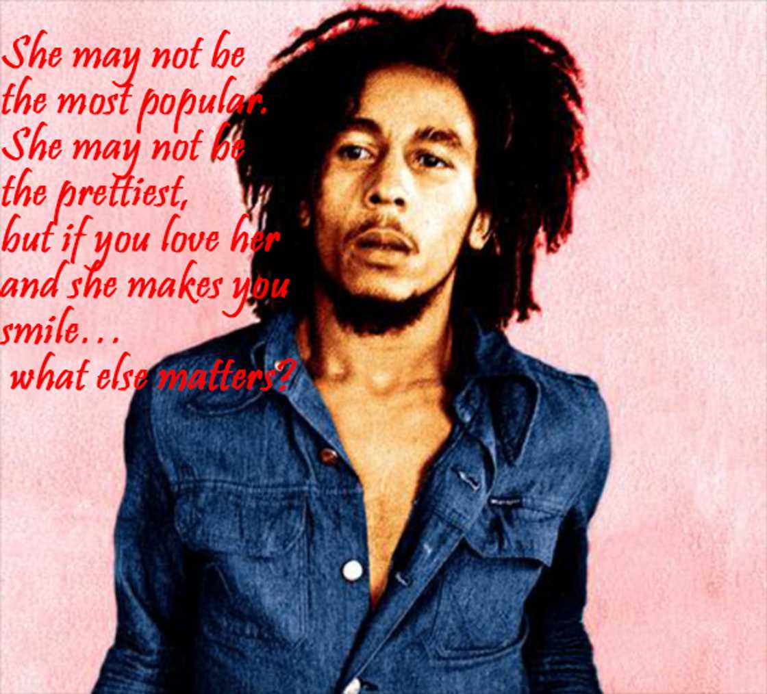 famous Bob Marley quotes about life