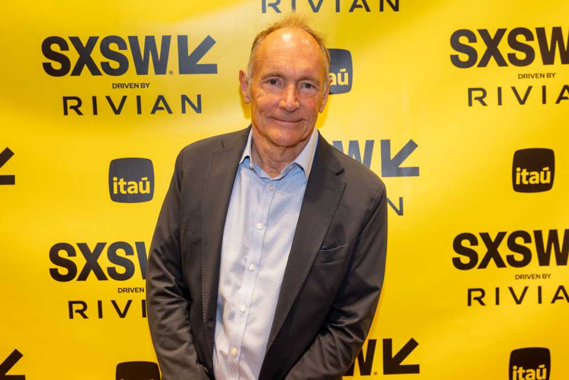 Sir Tim Berners-Lee attends an event at Hilton Austin Downtown in Austin, Texas Sir Tim Berners-Lee attends an event at Hilton Austin Downtown in Austin, Texas
