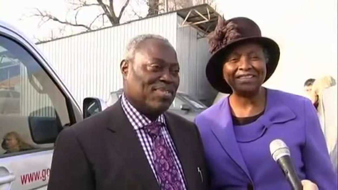 Pastor Williams Kumuyi's wife Pastor Williams Kumuyi's wife