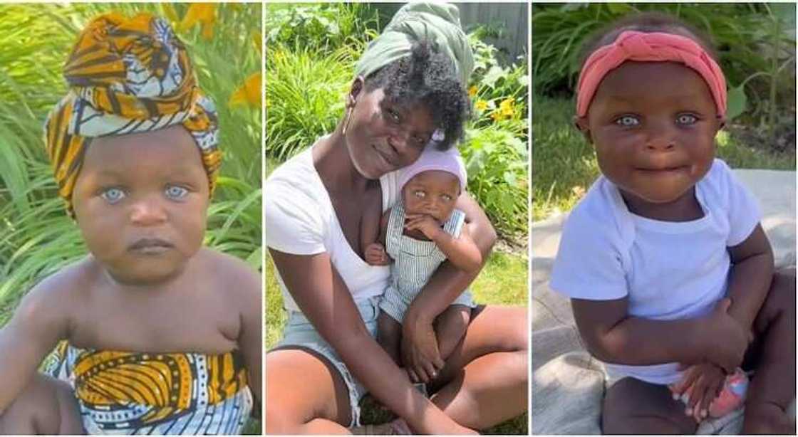 Photos of pretty little girl with unique blue eyes. Photos of pretty little girl with unique blue eyes.