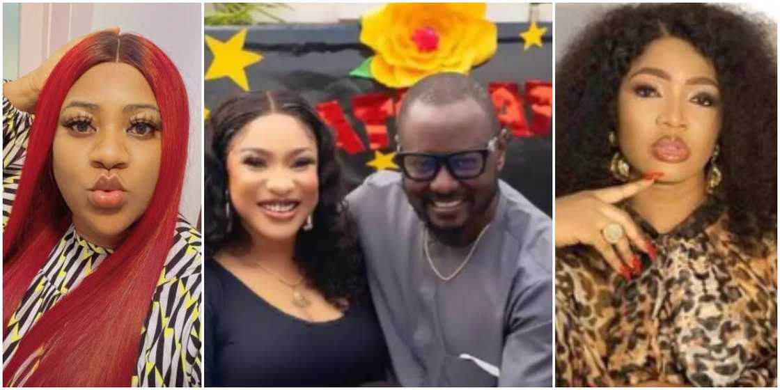 Nkechi Blessing Slams Lady Golfer for Mocking Her Ex-bestie Tonto Over Her Relationship Troubles Nkechi Blessing Slams Lady Golfer for Mocking Her Ex-bestie Tonto Over Her Relationship Troubles