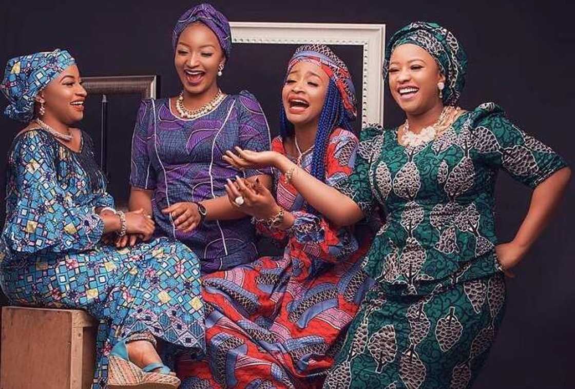 Rahama Sadau da ‘Yaruwarta Rahama Sadau da ‘Yaruwarta