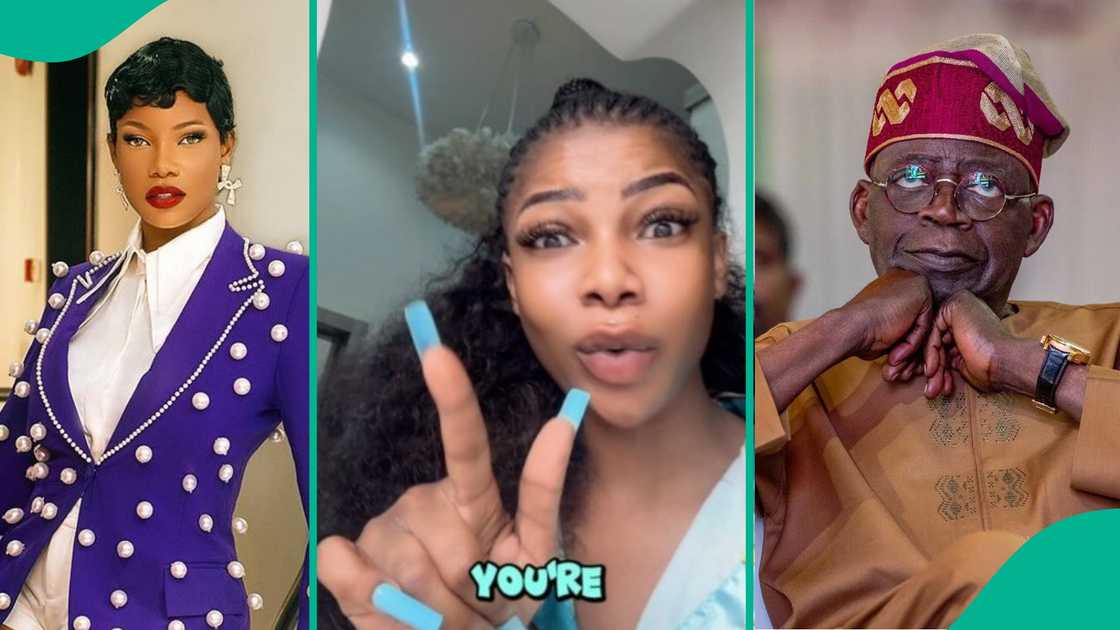 BBNaija's Tacha on economic situation. BBNaija's Tacha on economic situation.
