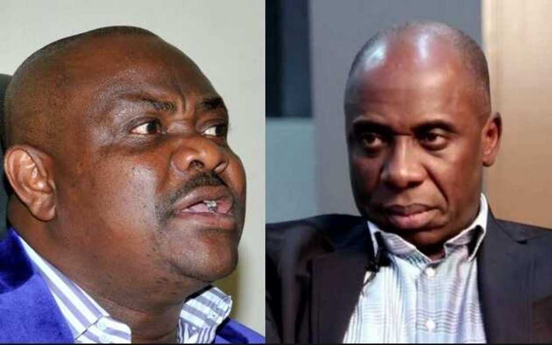 Mummunar cacar baki ta turnuke tsakanin Gwamnan Ribas da Jigon APC, Amaechi Mummunar cacar baki ta turnuke tsakanin Gwamnan Ribas da Jigon APC, Amaechi