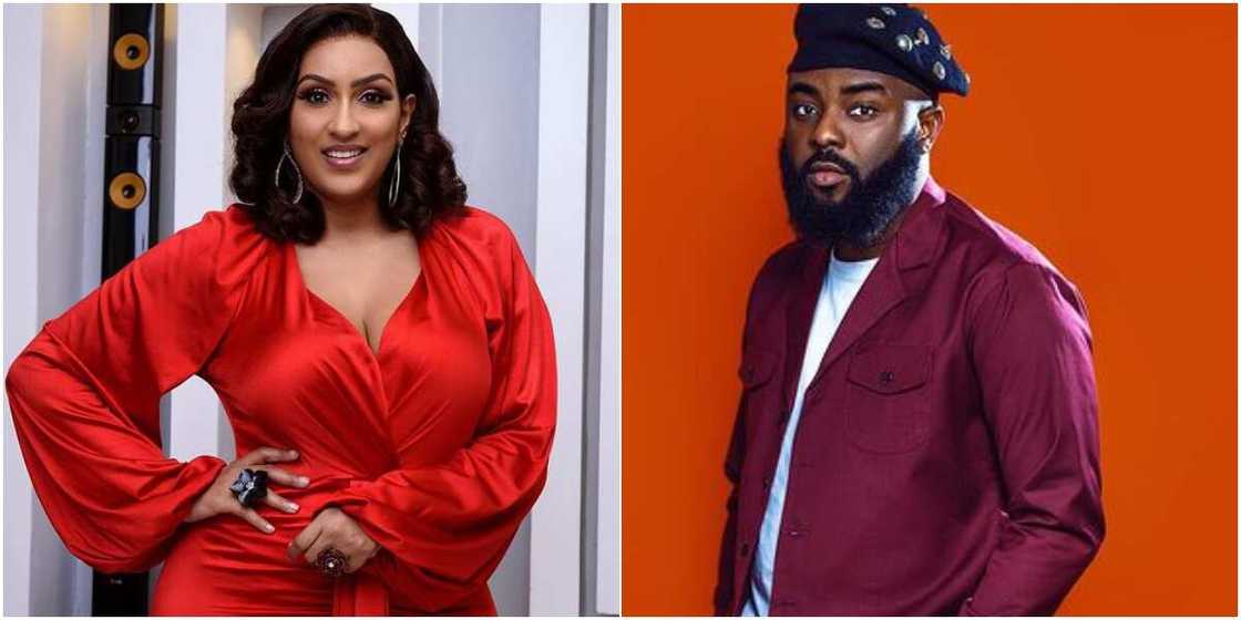 Juliet Ibrahim and VJ Adams