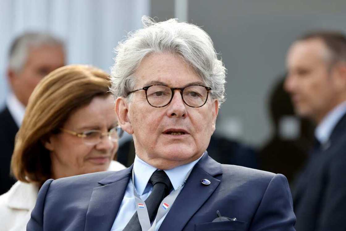 EU commissioner Thierry Breton will meet with Meta's Mark Zuckerberg and Twitter owner Elon Musk, who took over the highly influential platform in 2022 EU commissioner Thierry Breton will meet with Meta's Mark Zuckerberg and Twitter owner Elon Musk, who took over the highly influential platform in 2022