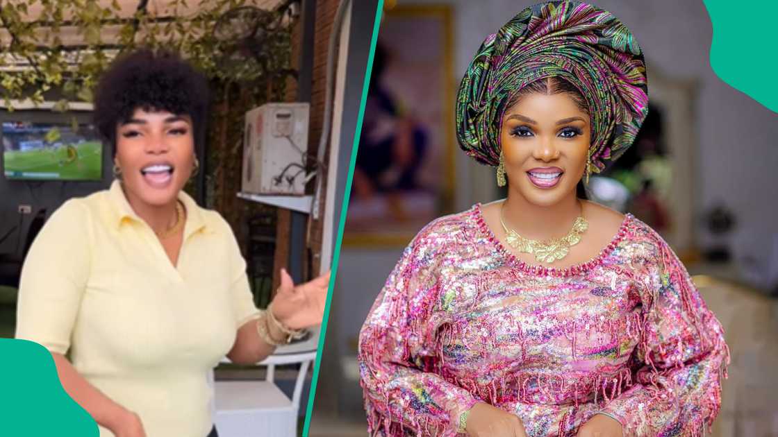 Iyabo Ojo finally lands in Lagos after 3 months.