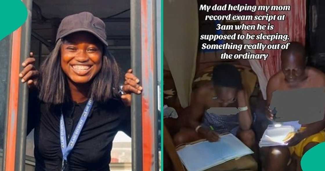 Lady wakes up at 3am to see dad doing 'something out of the ordinary' Lady wakes up at 3am to see dad doing 'something out of the ordinary'