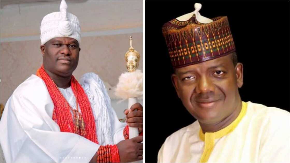 An bawa gwamnan jihar Zamfara babbar sarauta a kudancin Najeriya