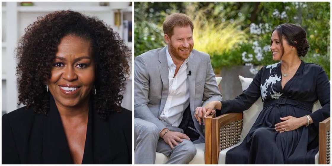 Michelle Obama Hopes Meghan Markle Finds Forgiveness and Peace Michelle Obama Hopes Meghan Markle Finds Forgiveness and Peace