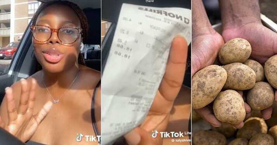 Lady living in Canada laments over high cost of potatoes