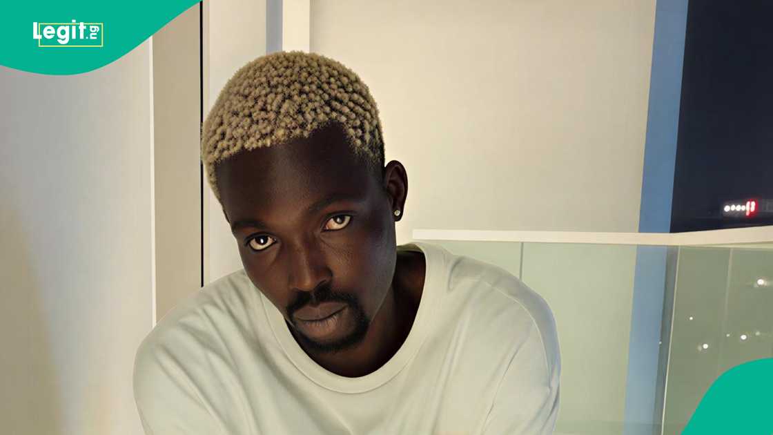 Mr Benson Omo Ologo seen on the street in worrisome condition