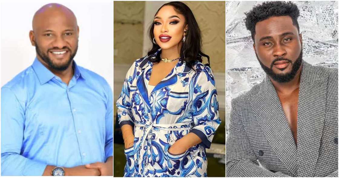 Tonto Dikeh, Yul Edochie, Pere Tonto Dikeh, Yul Edochie, Pere