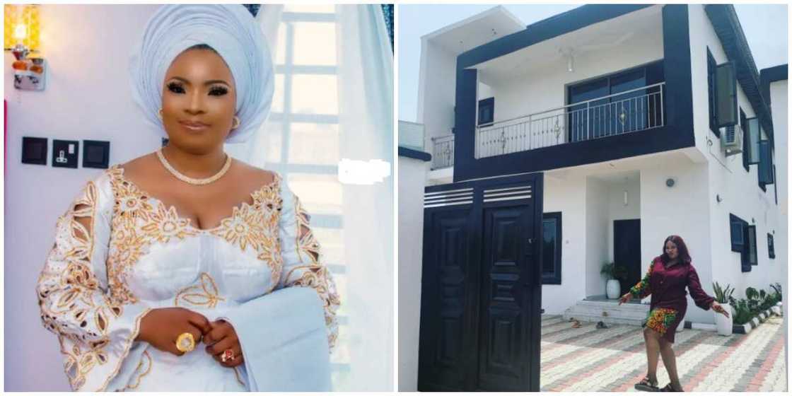 Photos of Laide Bakare and her new house. Photos of Laide Bakare and her new house.
