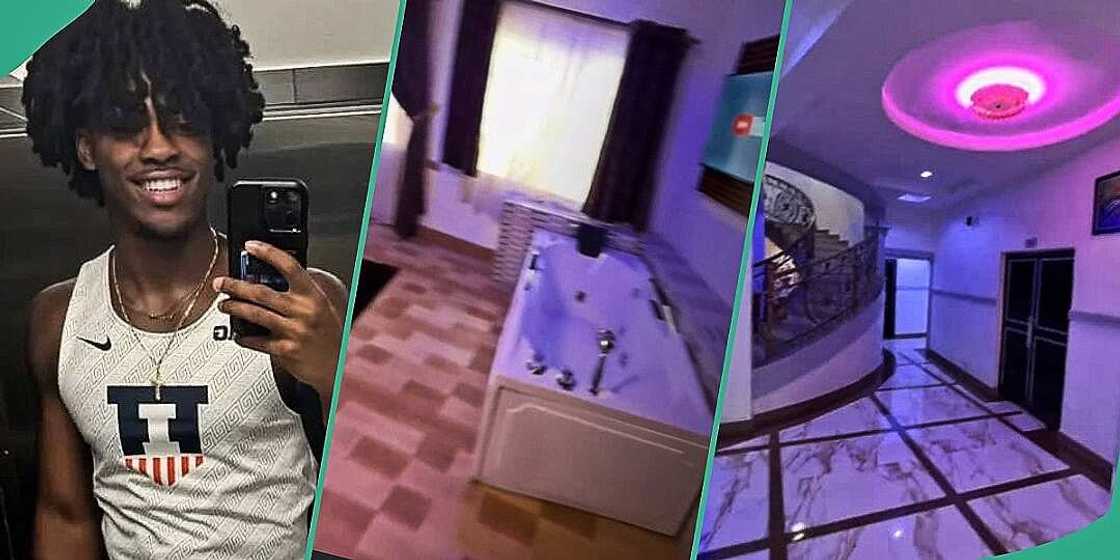 Nigerian father builds magnificent hotel in son's name Nigerian father builds magnificent hotel in son's name