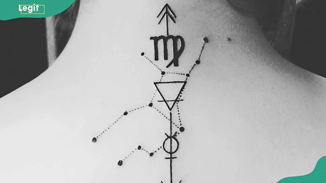 Mercury symbol ink